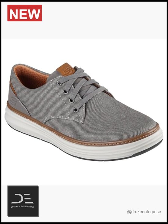 Vintage Wash Canvas Oxford with Memory Foam Insole